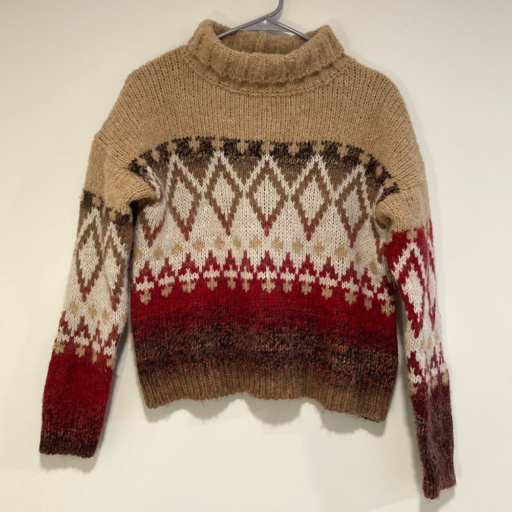 Elsamanda Made in Italy Patterned Sweater